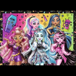 PUZZLE TREFL 4IN1 MONSTER HIGH O ZI ELECTRIZANTA - Img 5