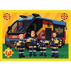 PUZZLE TREFL 4IN1 POMPIER CU SIRENA - Img 5
