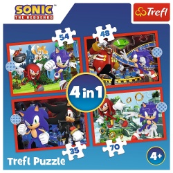PUZZLE TREFL 4IN1 SONIC AVENTURILE LUI SONIC - Img 6
