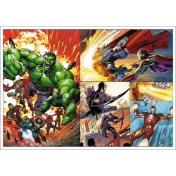 PUZZLE TREFL 4X250 AVENGERS MARVEL ZILE EROICE - Img 5