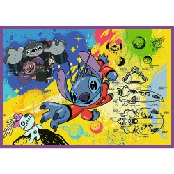 PUZZLE TREFL 4X250 DISNEY UIMITORUL STITCH - Img 5