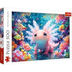 PUZZLE TREFL 500 AXOLOTL