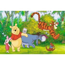 PUZZLE TREFL 60 DISNEY WINNIE THE POOH MIERE DELICIOASA - Img 2