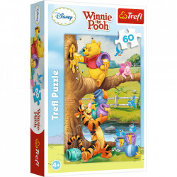 Puzzle trefl 60 winnie the pooh toti la treaba - Img 1