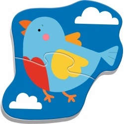 PUZZLE TREFL BABY CLASIC ANIMALE 8 PIESE - Img 5