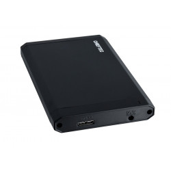 RACK extern CHIEFTEC, pt HDD/SSD, 2.5 inch, S-ATA, interfata PC USB 3.0, aluminiu, negru, "CEB-2511-U3" - Img 2