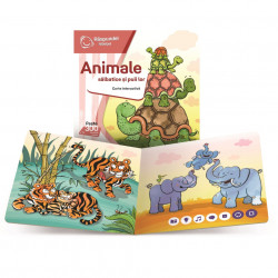 Raspundel Istetel, carte Animale salbatice si puii lor - Img 2