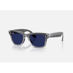 RayBan Meta ShTranspGrey/Sapph Tr Gen2 - Img 6