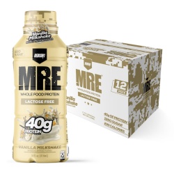 Redcon1 Mre Whole Food Protein Shake Rtd, Shake Proteic Din Alimente Integrale Rtd Cu Aroma De Milkshake De Vanilie, 414 Ml - Img 3