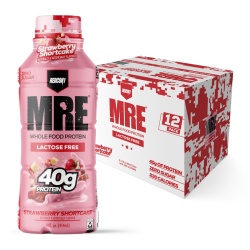 Redcone1 Mre Protein Shake, Shake Proteic Cu Aroma De Capsuni, 414 Ml - Img 3