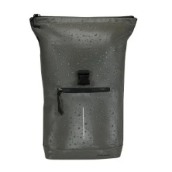 RUCSAC NEW REBELS DROPLETS-NEW YORK ROLLTOP, DIMENSIUNI 30/12/43 CM, CULOARE ANTRACIT