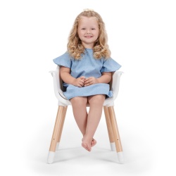 SCAUN DE MASA KINDERKRAFT SIENNA, 2 IN 1, GREY - Img 5