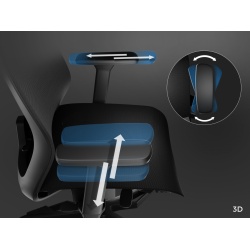 Scaun Genesis Astat 700 G2 120 kg, negru - Img 16