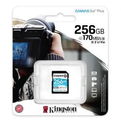 SD CARD KS 256GB CL10 UHS-I CANV GO PLUS - Img 6