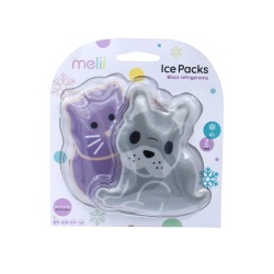 SET 2 PACHETE GEL TERMIC MELII MODEL BULLDOG PISICA - Img 1