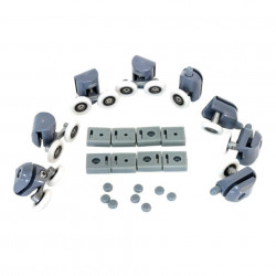 Set 24 piese reconditionare cabina de dus, culoare Gri - Img 1