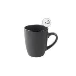 SET 3 CANI CERAMICA, 354 ML, CALYPSO - Img 1