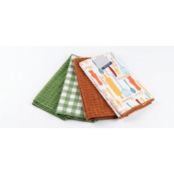 Set 4 prosoape bucatarie 40x48 cm - Img 4