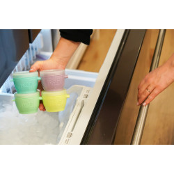 SET 4 RECIPIENTE SILICON SNAP&GO, MELII, 118 ML - Img 5