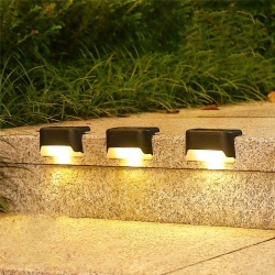 Set 8 Lampi solare LED pentru iluminat scari exterioare cu senzor crepuscular - Img 4