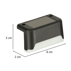 Set 8 Lampi solare LED pentru iluminat scari exterioare cu senzor crepuscular - Img 14