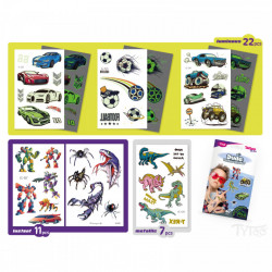 Set autocolante pentru tatuaje Dude - 40 buc/pachet - Img 5