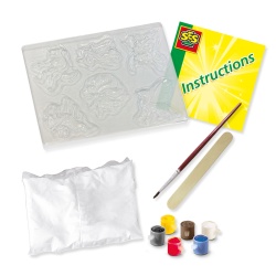 Set creativ de copii cu mulaj si pictura - Creaturi mitice - Img 3