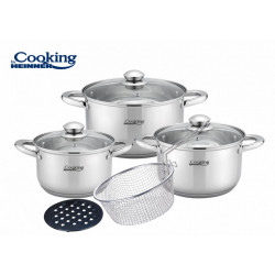 SET GATIT DIN INOX 8 PIESE, VICTORIA - Img 1
