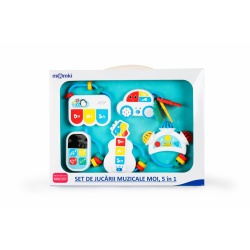 SET JUCARII MUZICALE BEBE, 5IN1