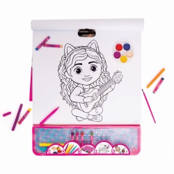SET PENTRU DESEN GIGA BLOCK 5 IN 1 GABBY DOLLHOUSE - Img 2
