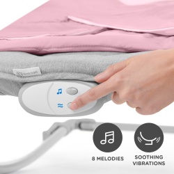 SEZLONG 3 IN 1, KINDERKRAFT FELIO 2, PEONY ROSE - Img 2