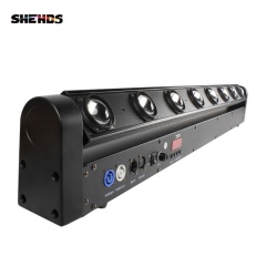 SHEHDS LED Beam Bar 8 x 12W RGBW bara motorizata - Img 2