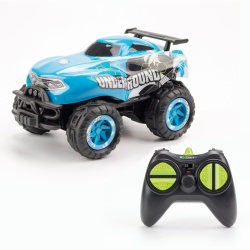 SILVERIT EXOST MASINA CU TELECOMANDA X MONSTER ALBASTRA - Img 2