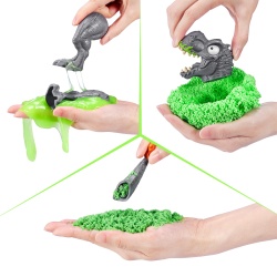 Smashers - Mega Ou surpriza cu peste 26 accesorii, Dino Jurassic Light-Up - Img 3