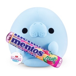 Snackles - Jucarie de plus colectibila, 35 cm, Sea Cow&Mentos (DOUGLAS)