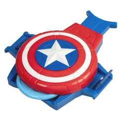 SPIDERMAN MARVEL ARMA SUPEREROU DISC BLASTER CAPTAIN AMERICA - Img 3