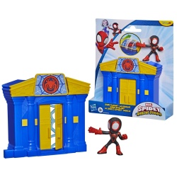 SPIDEY SI PRIETENII LUI UIMITORI MARVEL MINI SET BANCA CU FIGURINA SI ACCESORII - Img 5