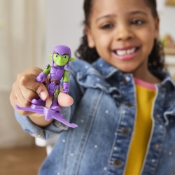 SPIDEY SI PRIETENII LUI UIMITORI MARVEL SET FIGURINA GREEN GOBLIN SI ACCESORII - Img 3