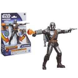 STAR WARS MANDALORIANUL SI GROGU SET FIGURINA MANDALORIANUL CU SUNETE DE LUPTA SI ACCESORII - Img 5