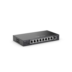 Switch Reyee, RG-ES209GC-P, 9-Port Gigabit SmartPOE Switch, RJ45 Ports including 8 PoE/POE+Ports - Img 1
