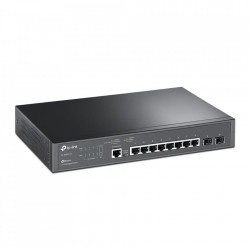 Switch TP-Link cu management L2+, 8 Porturi Gigabit, 2 x SFP Gigabit "TL-SG3210" - Img 2