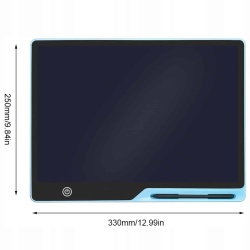 Tableta grafica de 16" pentru copii, culoare Albastru, AVX-WT-RYMT-1201-BK-BLUE - Img 2