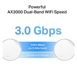 TP-LINK DECO X50-POE AX3000 MESH 3PK - Img 4