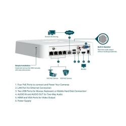 TPL VIGI 4 CH POE+ NW VIDEO RECORDER - Img 3
