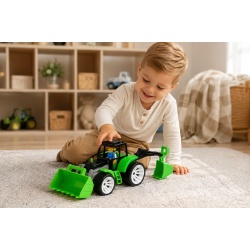 TRACTOR BAMS 2 CU 2 CUPE NEGRU VERDE - Img 4