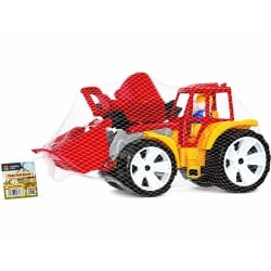 TRACTOR BAMS 2 CU 2 CUPE ROSU PORTOCALIU
