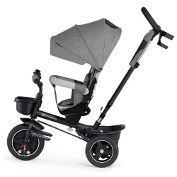 TRICICLETA KINDERKRAFT SPINSTEP, GREY - Img 7