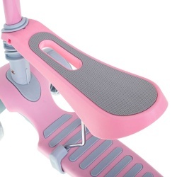 Tricicleta + Trotineta + Skateboard (3in1) roti iluminate LED - ROZ - Img 11