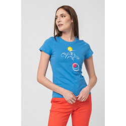 TSHIRT CASUAL F CAL PEGAS AZURE-M - Img 2