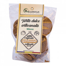 TURTA DULCE ARTIZANALA CU MIERE FARA ZAHAR 150GR
